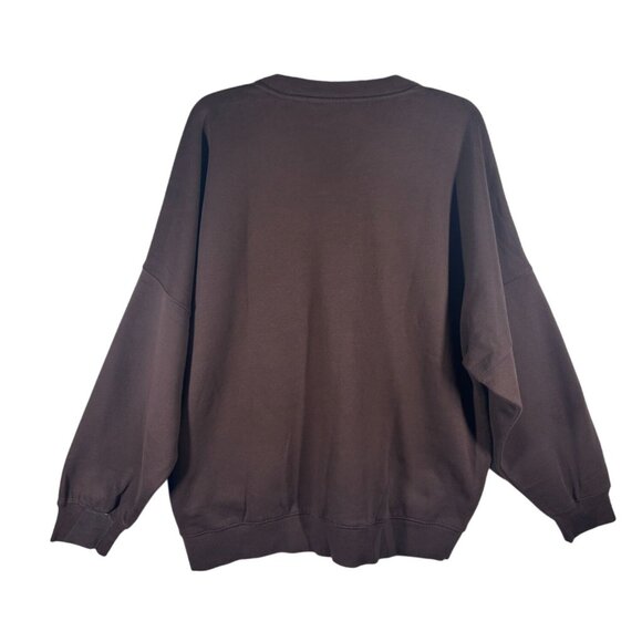 Tuff Athletics Crewneck Sweatshirt‎ Women XL Brown Cotton/Polyester Blend Unisex - Picture 2 of 10